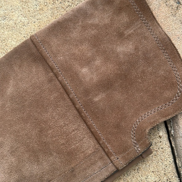 Vince Camuto over the knee tan suede boots sz 10 - Picture 2 of 11